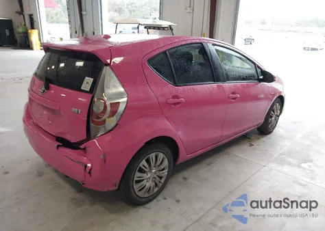 2013 Toyota Prius C One from USA, damaged, VIN JTDKDTB32D1536650